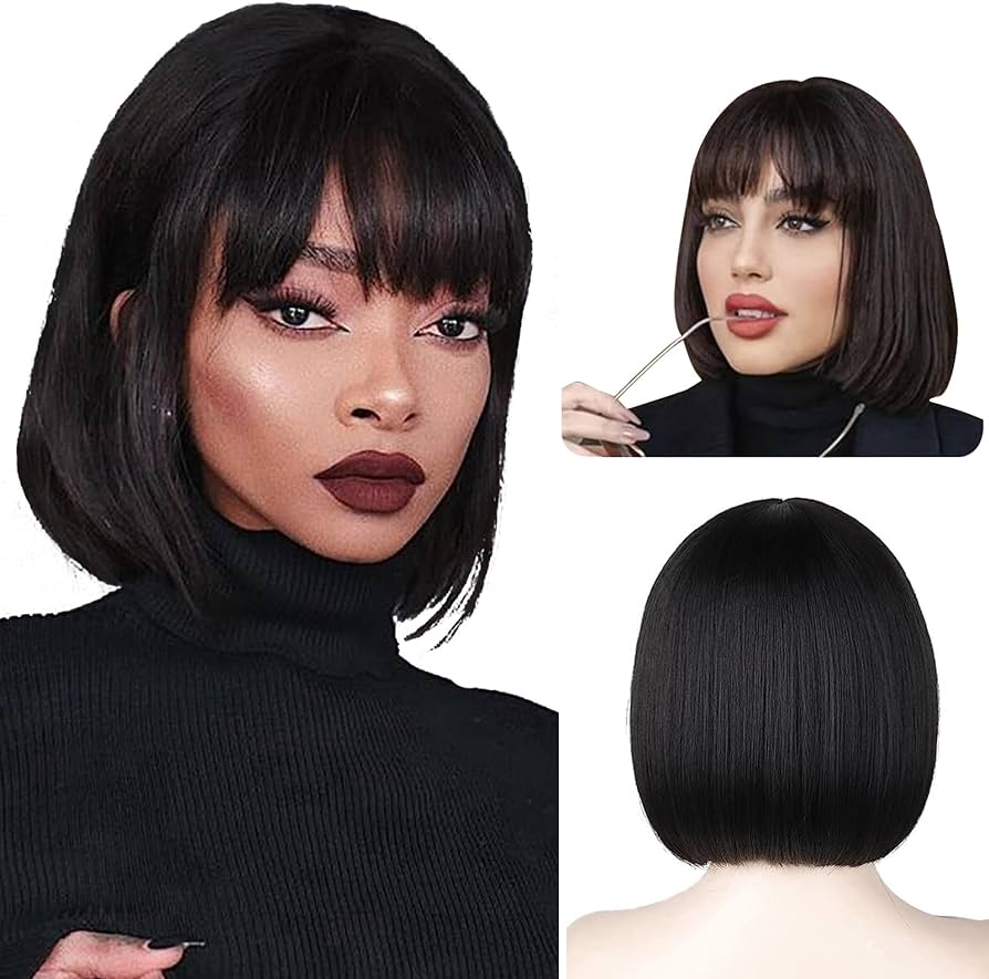 Black Bob Wig