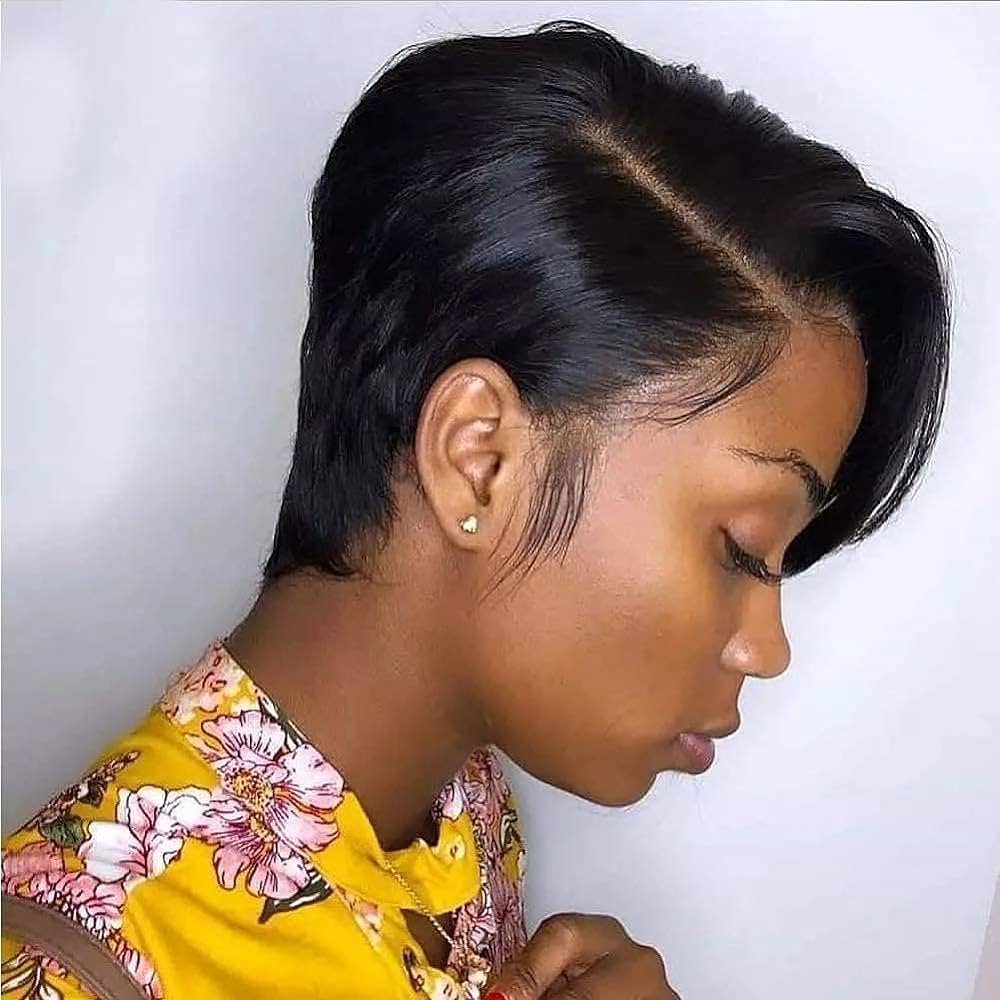 pixie cut black women