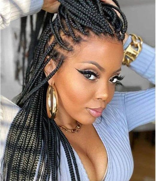 butterfly knotless braids