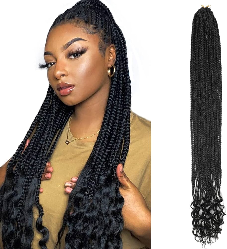 butterfly knotless braids