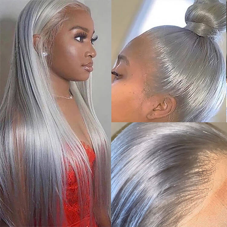 grey wig