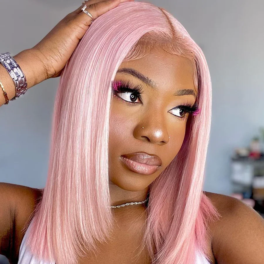 Pink Bob Wig