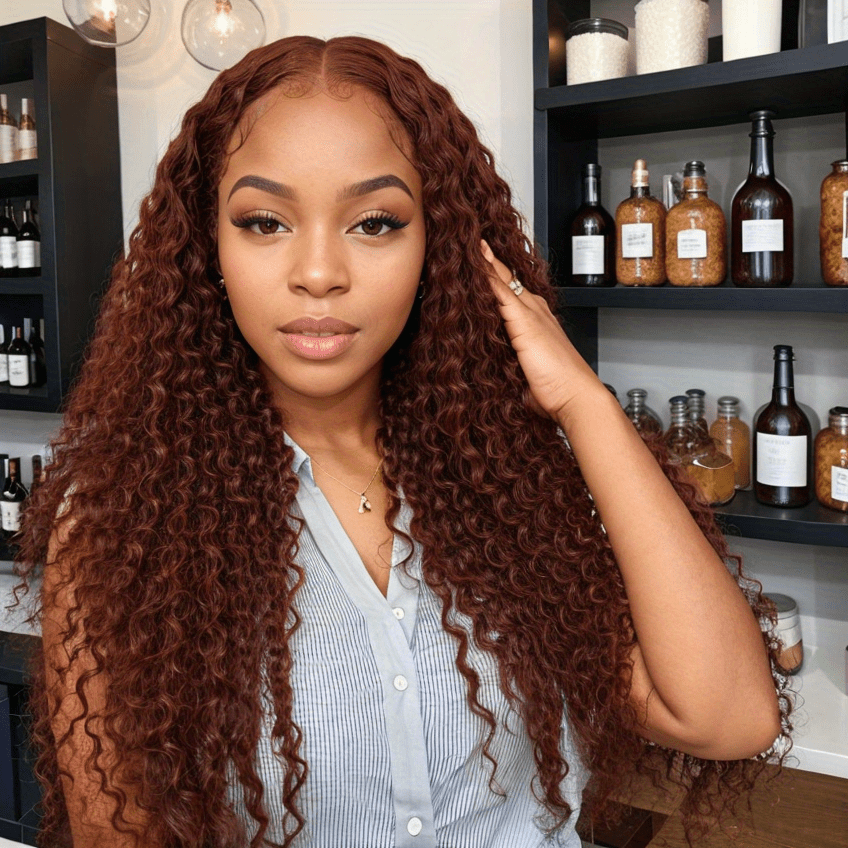  Ginger Lace Front Wig