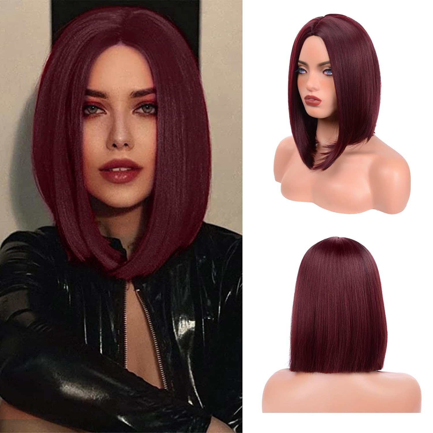 Red Bob Wigs