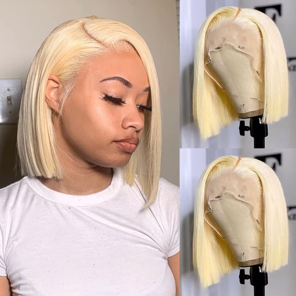 Short Blonde Wig