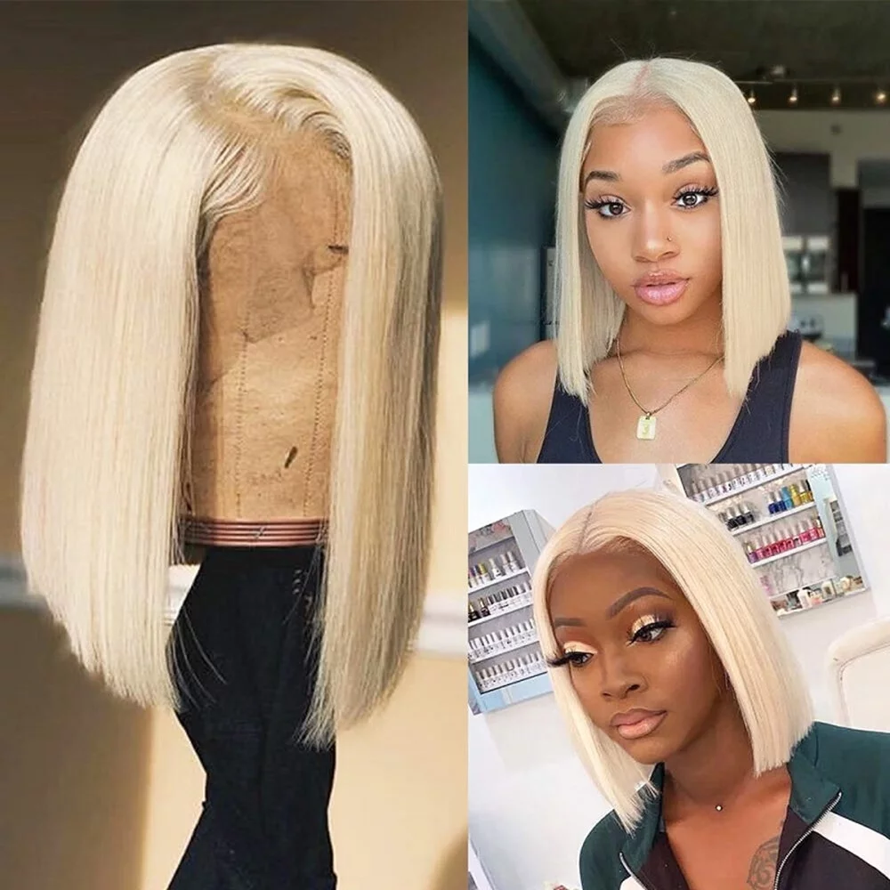 Short Blonde Wig