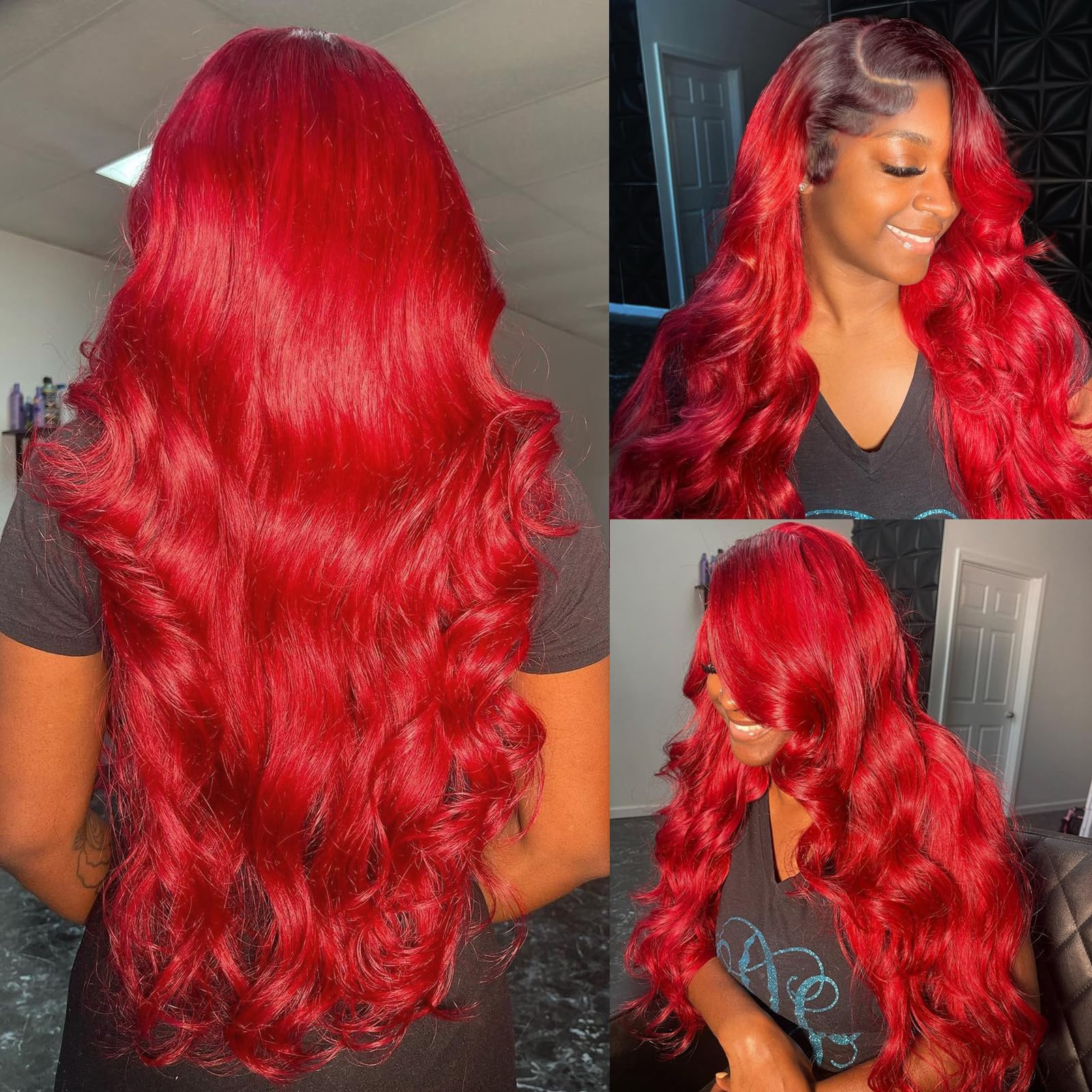 red hair wig