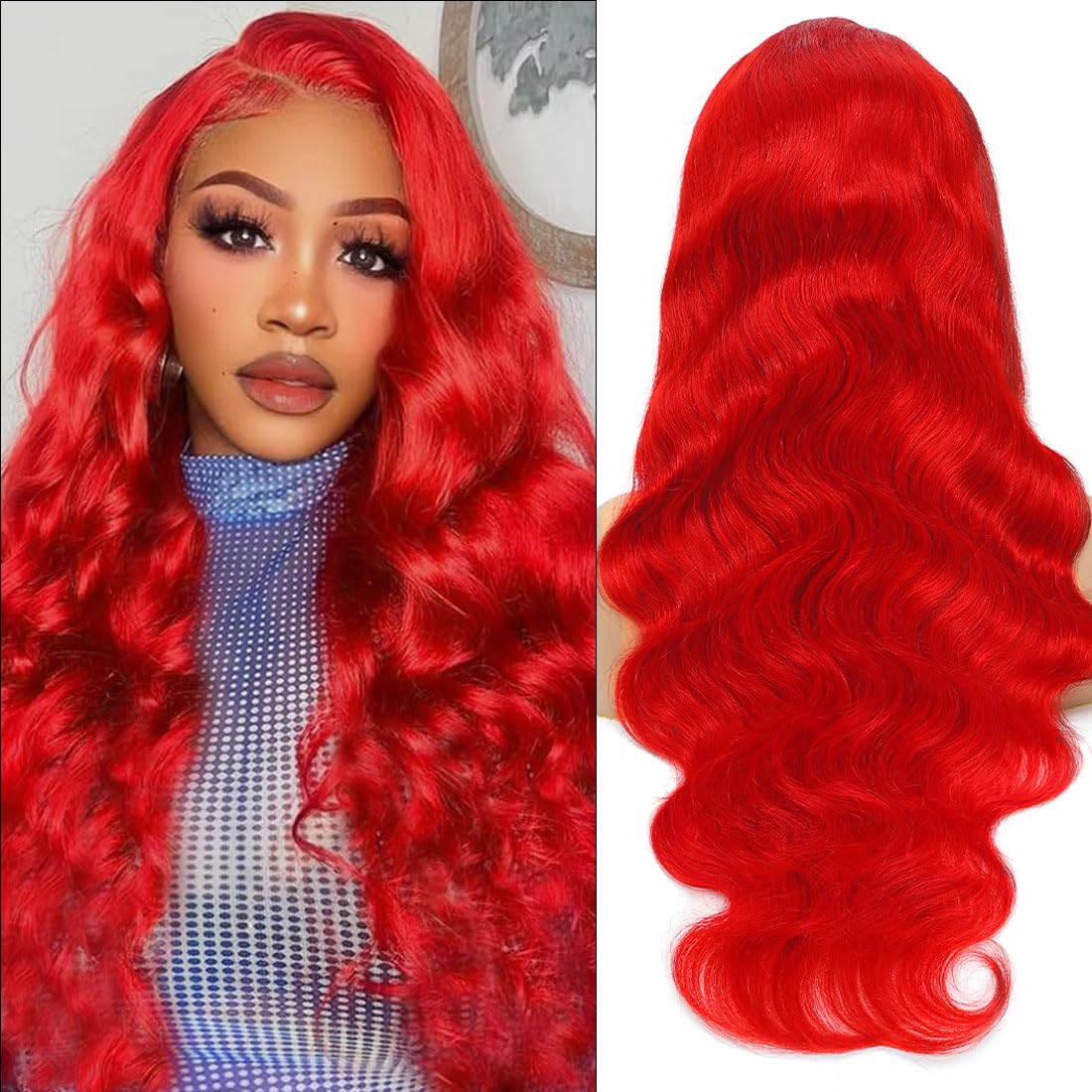 red hair wig