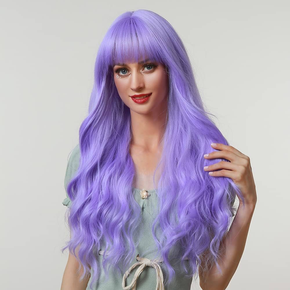 lavender wig