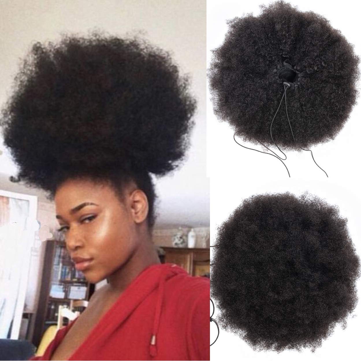 afro bun