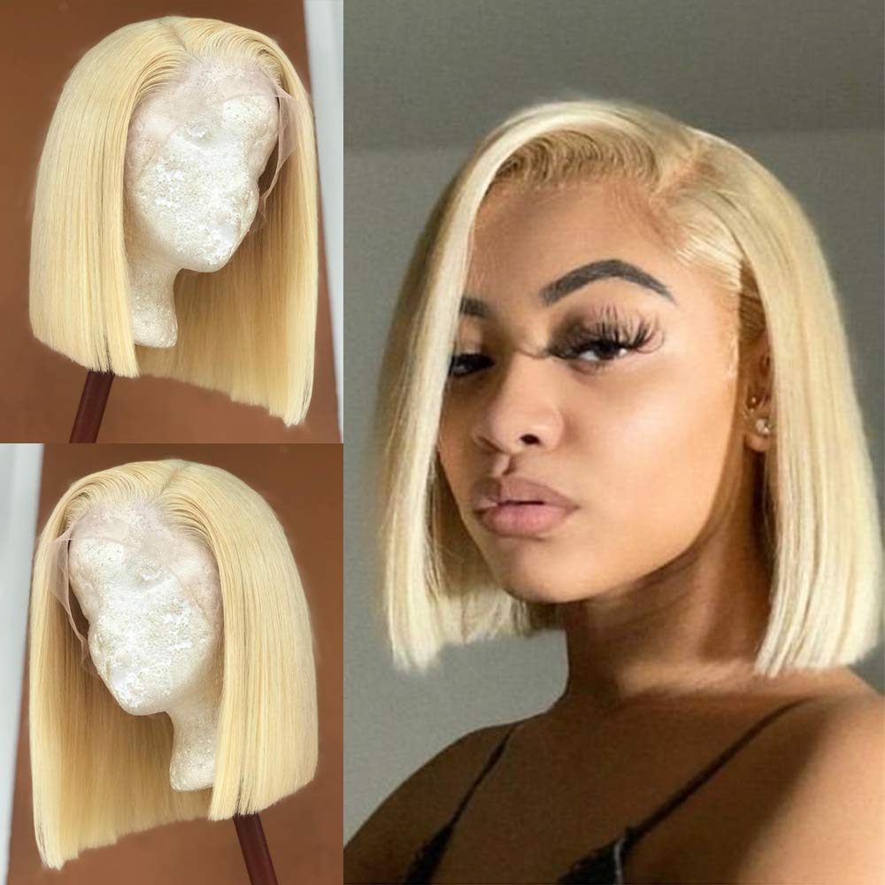 blond wig