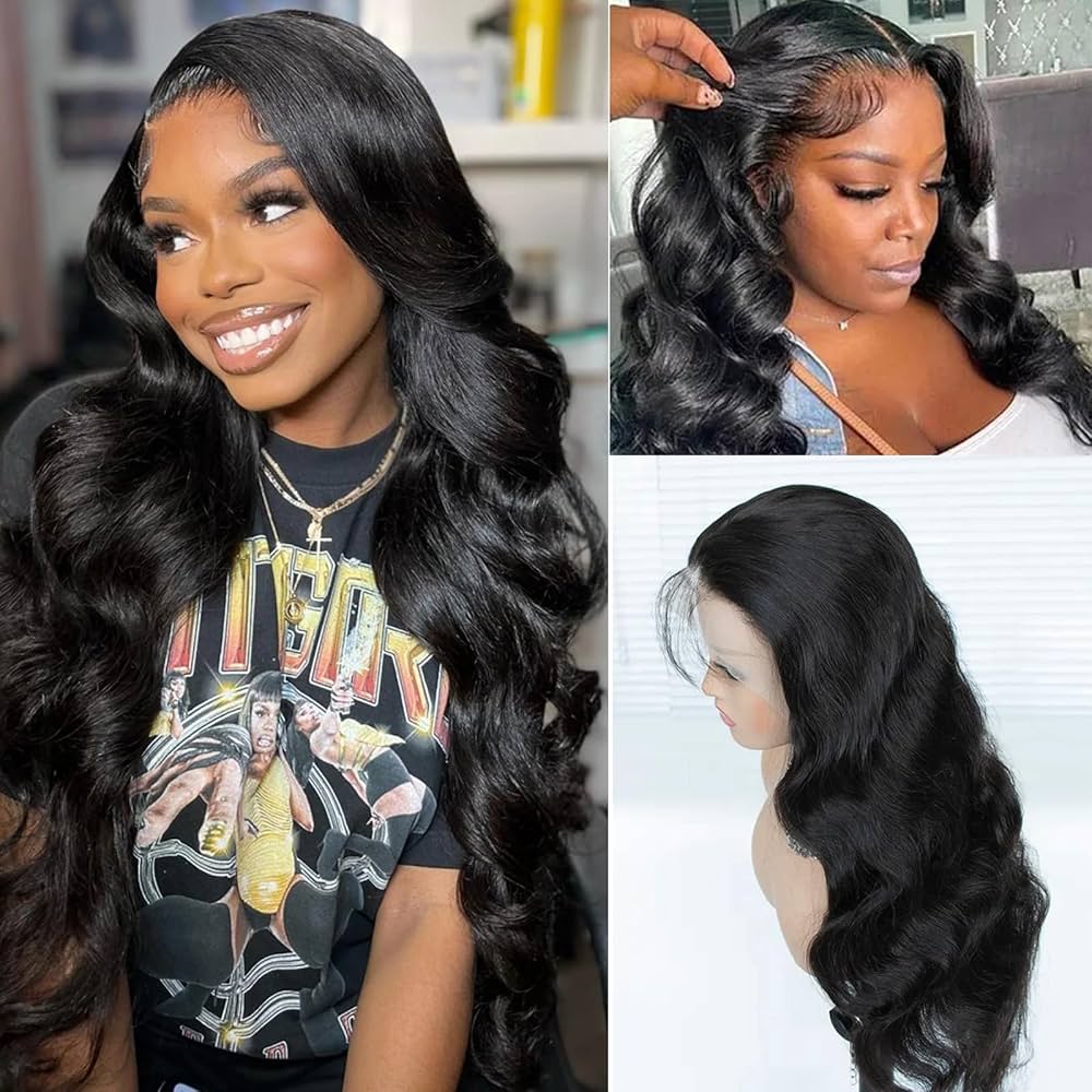 lace front human hair wig