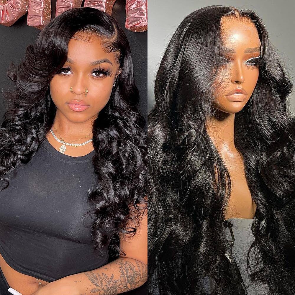 lace front human hair wig