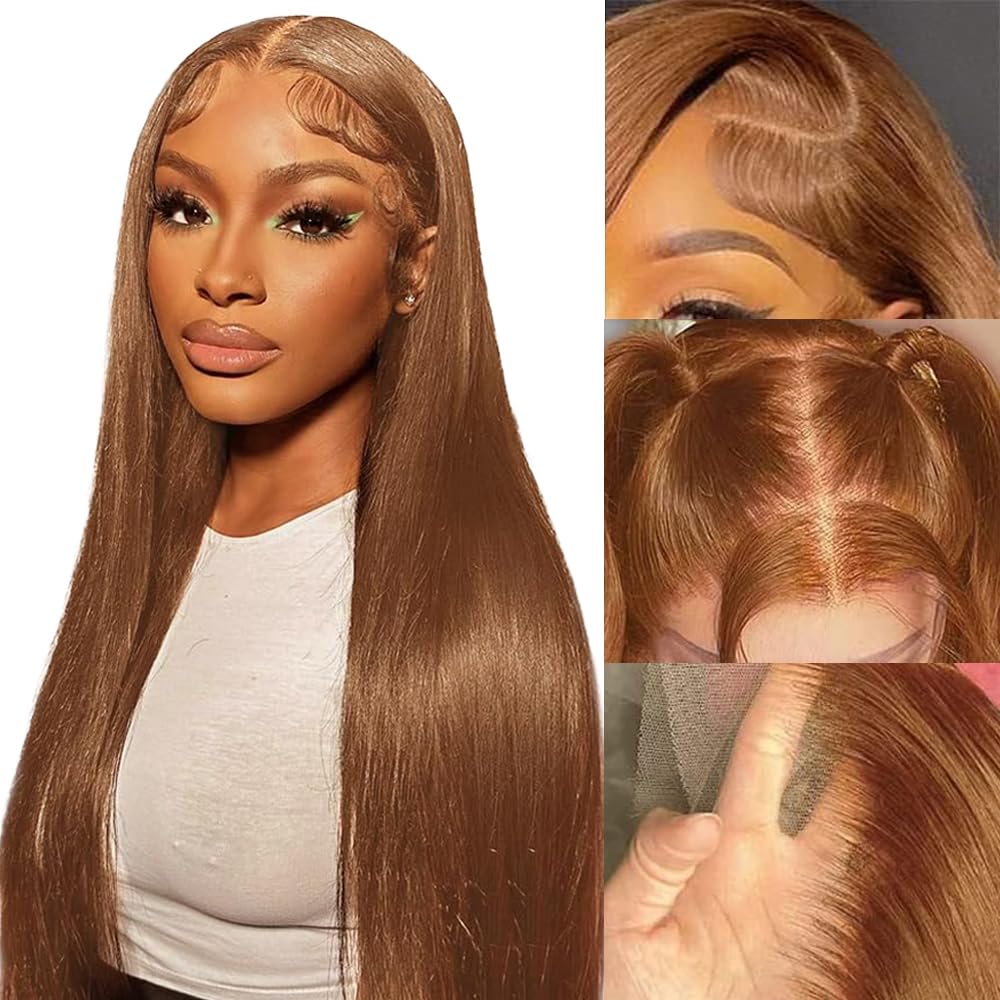 light brown wig